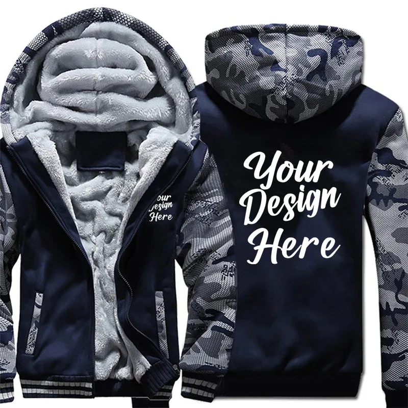 Hoodies Rekaan Tersuai Lelaki Membuat Logo Rekaan Sendiri Teks Foto Sweatshirt Mans Coat Jacket Hoody — image 5