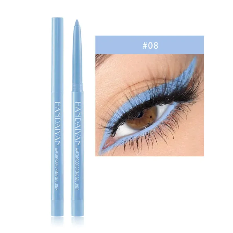 20 Colors Matte Eyeliner Waterproof Long Lasting Gel Liner Easy To Use Rotatable Eyeliner Colorful Eye Liner Eyes Makeup Tools — image 8