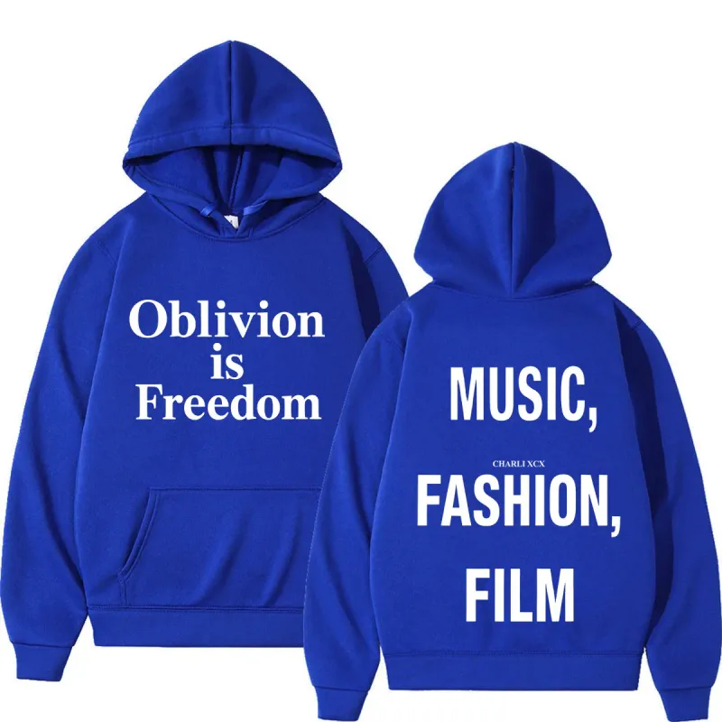 XCX Album Music Fashion Film Tour 2026 Print Hoodie Men Women Fashion Pullover Casual Hip-hop Sweatshirt Fan Gifts — image 6