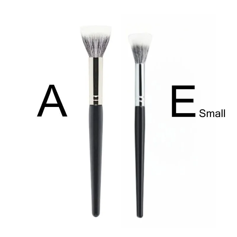 Stippling Highlight Makeup Brushes Blush Gedehår Multifunktionel Beauty Foundation Make Up Brush Tools — image 10