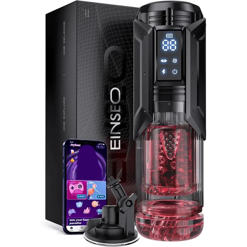 Automatic Male Masturbator APP Controlled 7 Modes Vibrating Pocket Pussy Realistic 3D Texture Tight Stroker Blowjob Pro Sex Toy