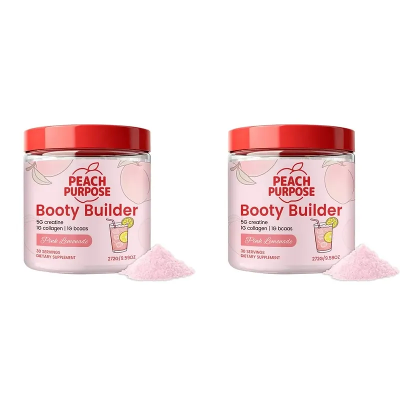 Peach Purpose Collagen Powder Skin Elasticity & Workout Recovery Support for Active Fitness and Strength Routines 30 Servings — image 8