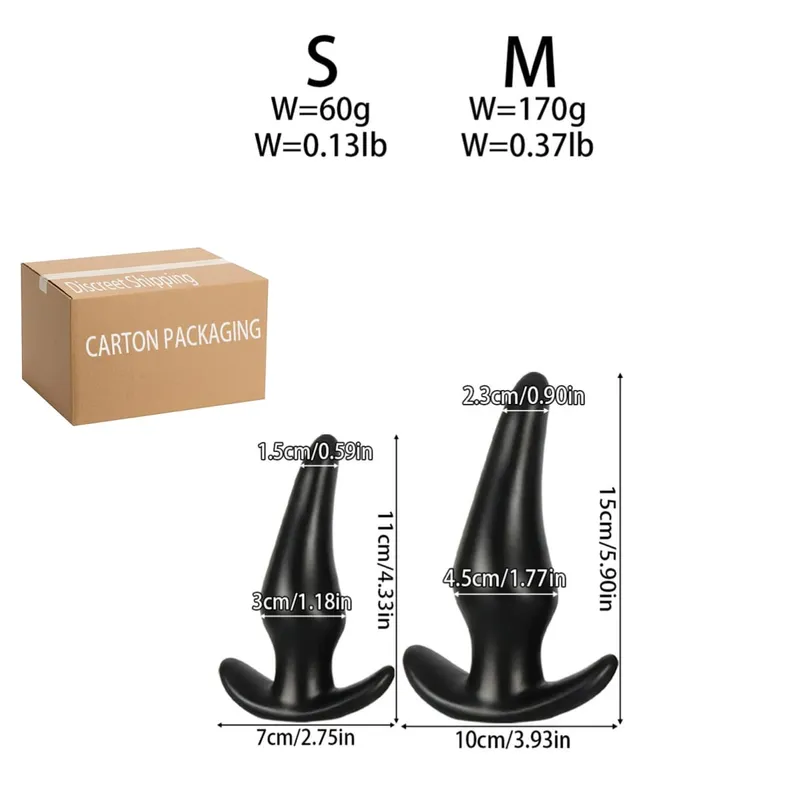 3 다른 크기 아날 플러그 부드러운 실리콘 항문 엉덩이 플러그 자극기 성인 섹스 토이 여성을위한 게이 전립선 마사지 항문 트레이너