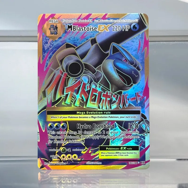 Holographic Game Trading Collection PTCG Proxy Cards Charmander (SV) Pikachu Flareon EX Single PKM Foil Card Venusaur EX — image 11
