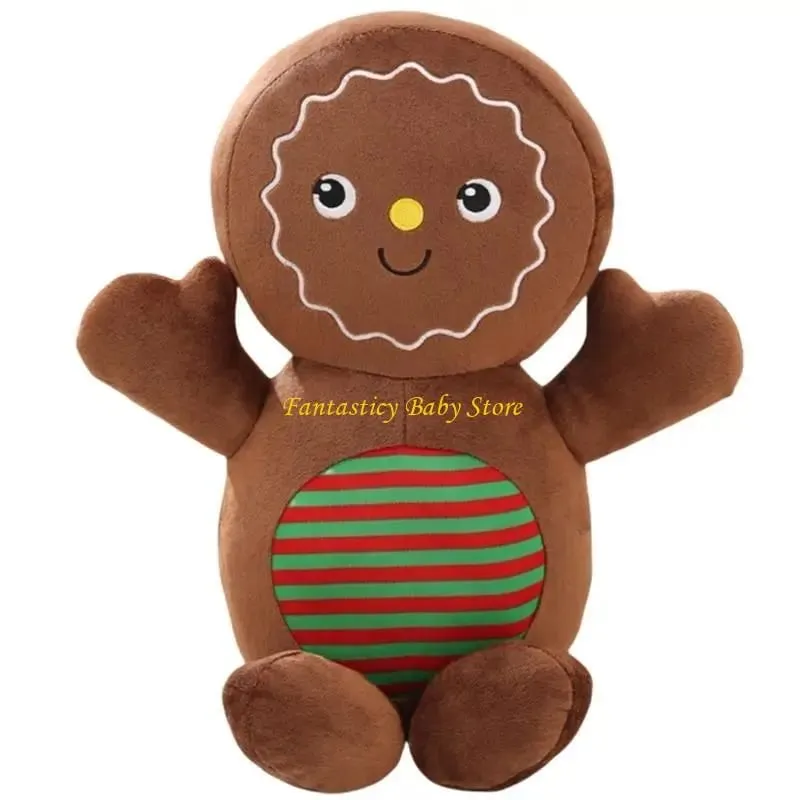 J6BE Dessert Stuffed Plush Pillow for Christmas Decoration Festive Room — image 9
