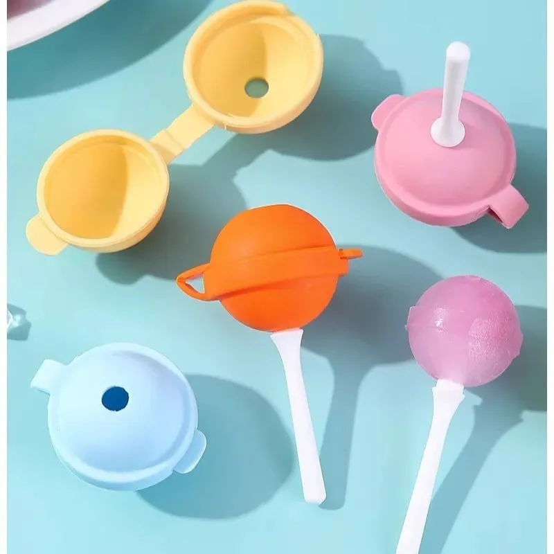 Mini Silicone Popsicle Mold Lollipop Ice Tray Food Grade Reusable Non-Stick Stackable Ice Cream Mould for Egg Bites Food Storage — image 6
