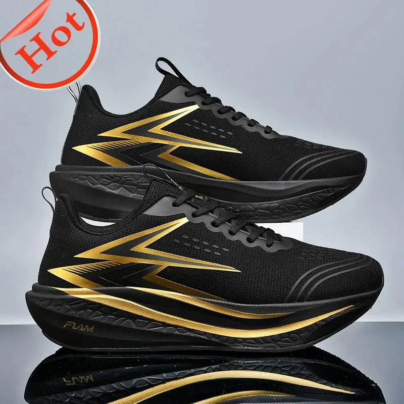 Running Shoes Speciality Marathon Men Sports Breathable Lightweight Carbon Board Women's Comfortable Athletic Nonskid Sneakers — image 1