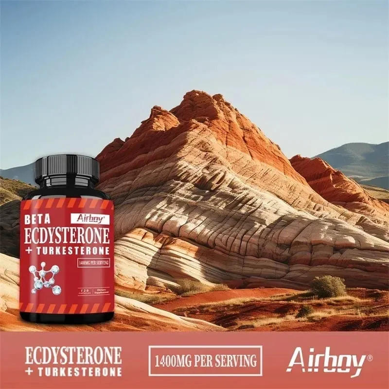 Beta Ecdysterone and Turkesterone - Muscle Mass Increase Anabolic Activity Support Improve Athletic Performance and Strength