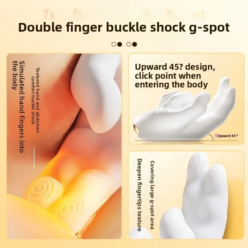 Hand Massager Wholesale Realistic Finger Flapping Clitoral Stimulator Flexible Hands Vibrator Adults Sex Toys — image 3