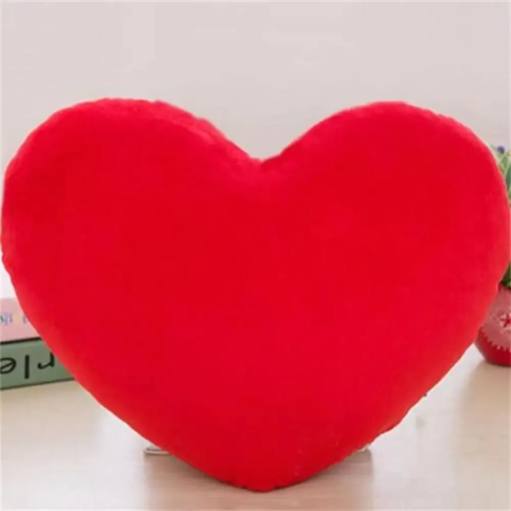 Pink Color Home Decorative Valentines Day Heart Pillow Soft Pillow Pillow Heart Shape — image 10