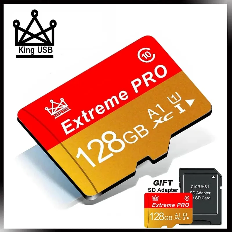 Quick Transfer Durable Memory Card and Micro SD Card SD Cards TF Cards 32GB / 64GB / 256GB / 512GB for Security Camera CCTV