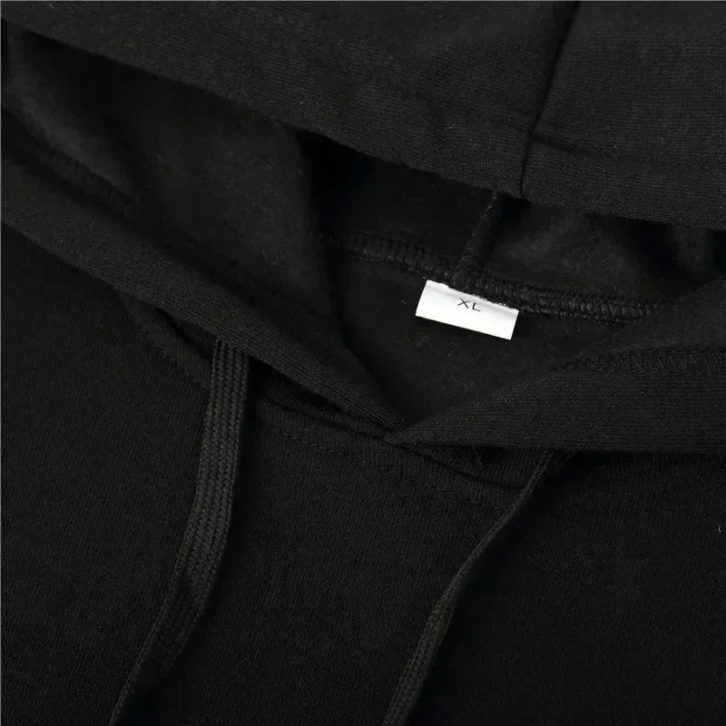 Casual Men's Hoodie 3D Simple Letter Printed Polyester Long Sleeve Tops Outdoor Street Cool Spring And Autumn Hoodies Sweatshirt — image 5