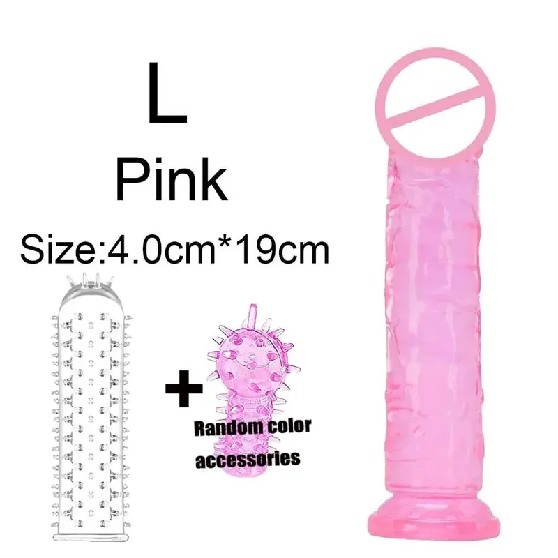 Super levné realistické měkké ženy erotické anální velké dildo přísavka Jelly Dick erotické hračky měkké klitorisy vaginální masturbátory penis