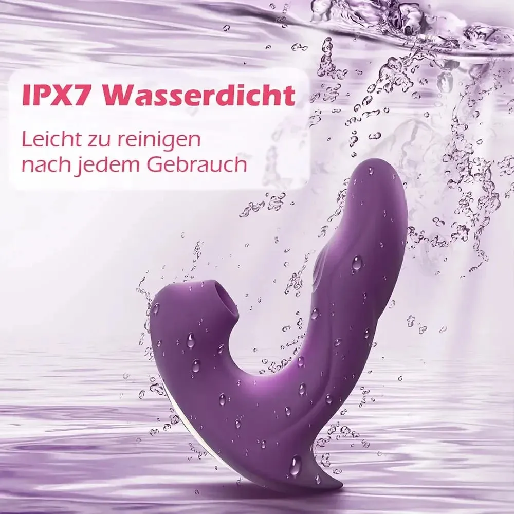 Clit Sucker Vibrator for Women G-Spot and Clitoris Stimulator Female Masturbator Adult Goods Sex Toy — image 4