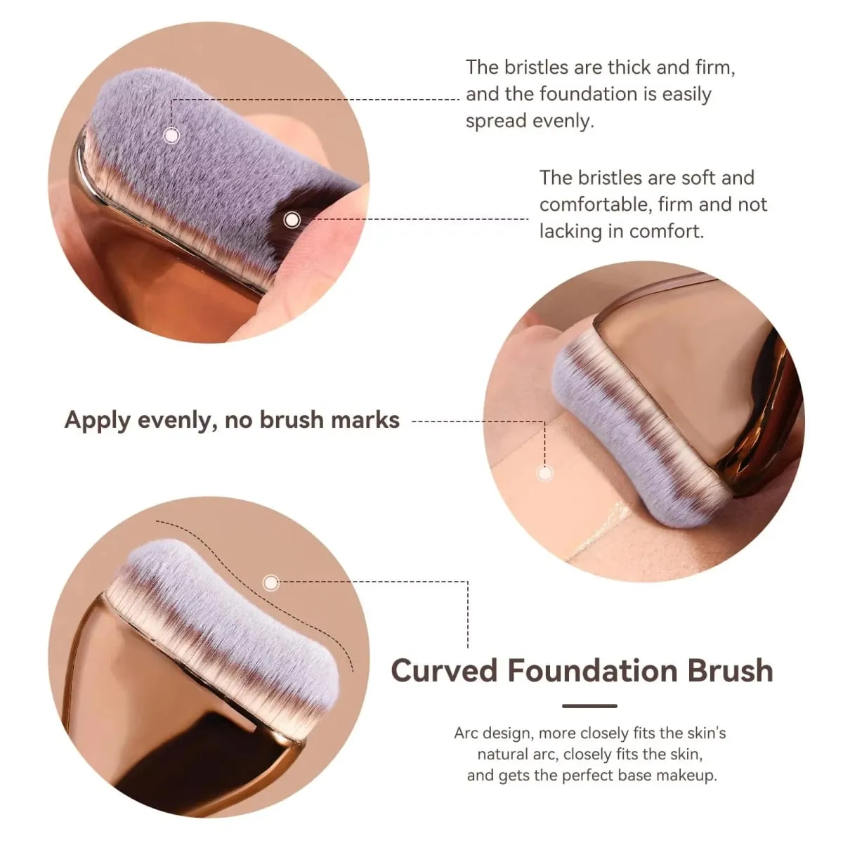 15 PCS Makeup Brushes Professional Make Up Brushes Premium Synthetic Powder Concealers Brushes Travel Makeup Brush Set — image 4