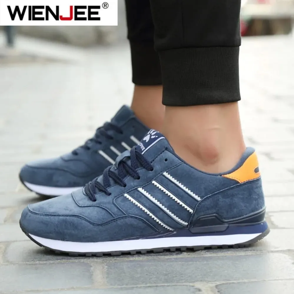 New Artificial Leather Men Causal Shoes Male Spring Men Casual Light Shoes Sneakers Lac-up Flats Breathable Outdoors Shoes — image 5