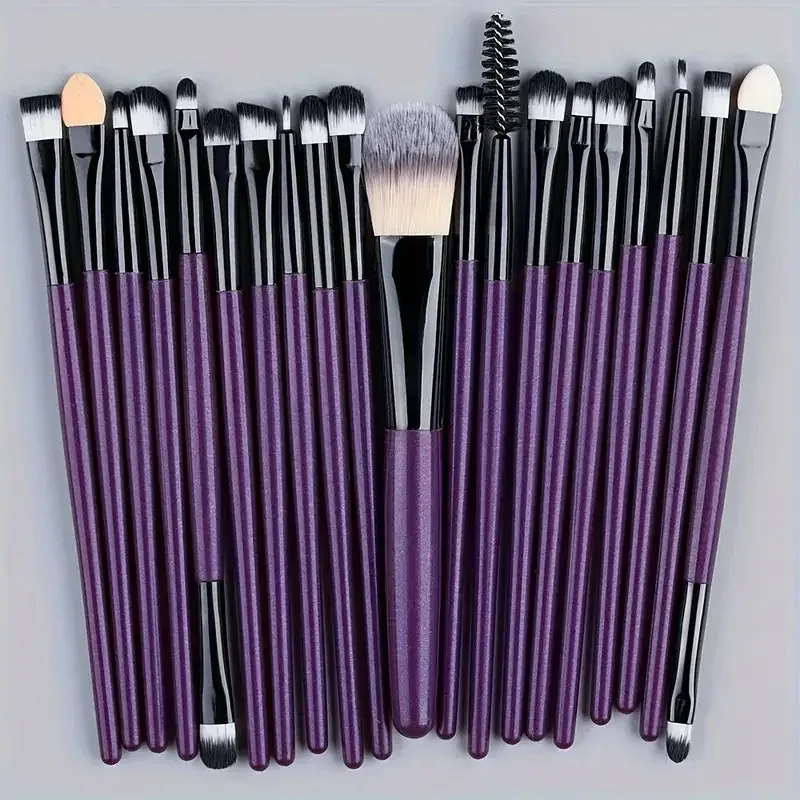 Makeup Brushes Set Premium Synthetic Kabuki Brushes Foundation Concealer Powder Blush Blending Face Eyeshadow Cosmetic Brushes S — image 9