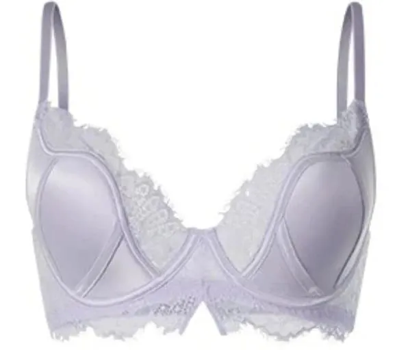 Satin Lace Push Up Bra Women Sexy Thin Breathable Minimizer Full Coverage Anti Sagging Wireless Lift Lingerie 32-38AB — image 11