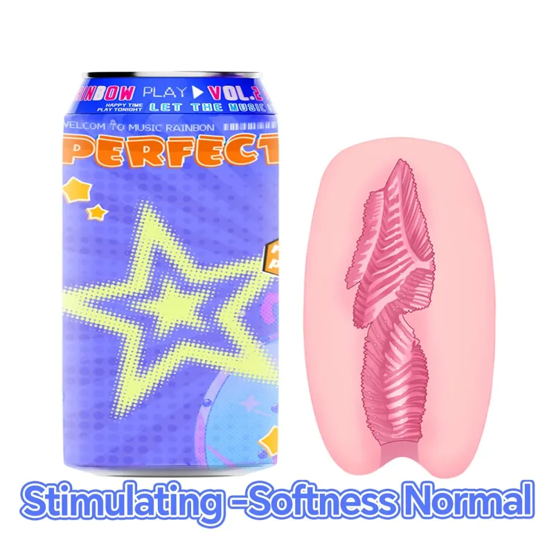 YUU Sex Toys Masculino Escondido Enlatado Copo Masturbação VER.2 Soft STPE Bolso Artificial Buceta Masturbadores para Homens Onahole 7 Cores
