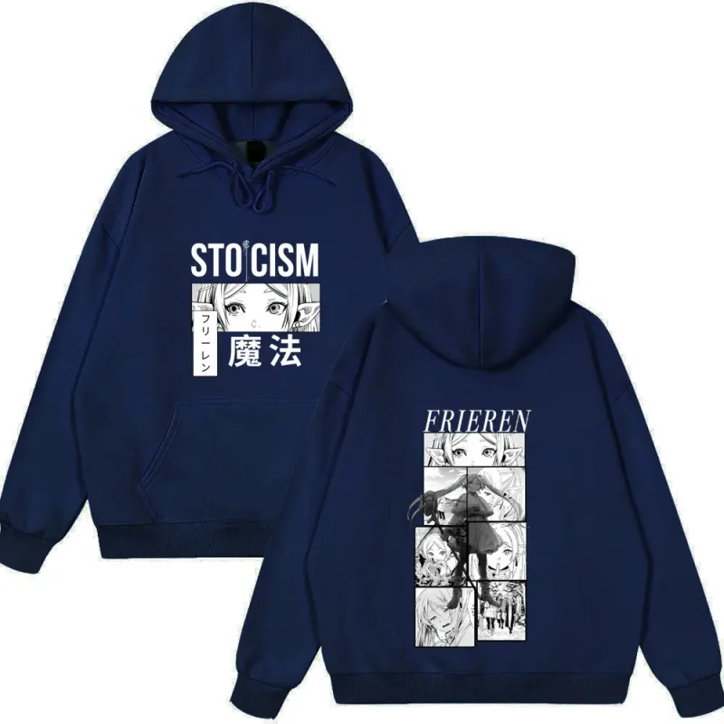 Anime Frieren: Beyond Journey's End Hoodies Men's Women Clothing Fashion Casual Hoodie Hip Hop Couple Style Clothing Sweatshirts — image 4