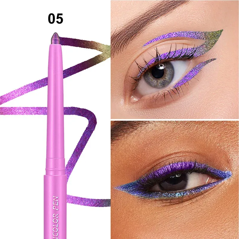 Chameleon Eyeliner Stick Pen Glitter Eyes Shadow Waterproof Shimmer Eye Liner Pen Shiny High-gloss Cosmetics Beauty Make Up — image 11