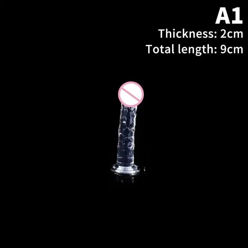 7 Sizes Dildo With Suction Cup Huge Jelly Dildos Sex Toys For Woman Men Fake Dick Big Penis Anal Butt Plug Sex Shop 18+ — image 12