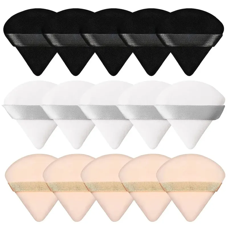 15 pièces ensemble de bouffées de cosmétiques éponges de maquillage fond de teint femmes bouffées de poudre outils de maquillage bon marché mélangeur de maquillage coréen