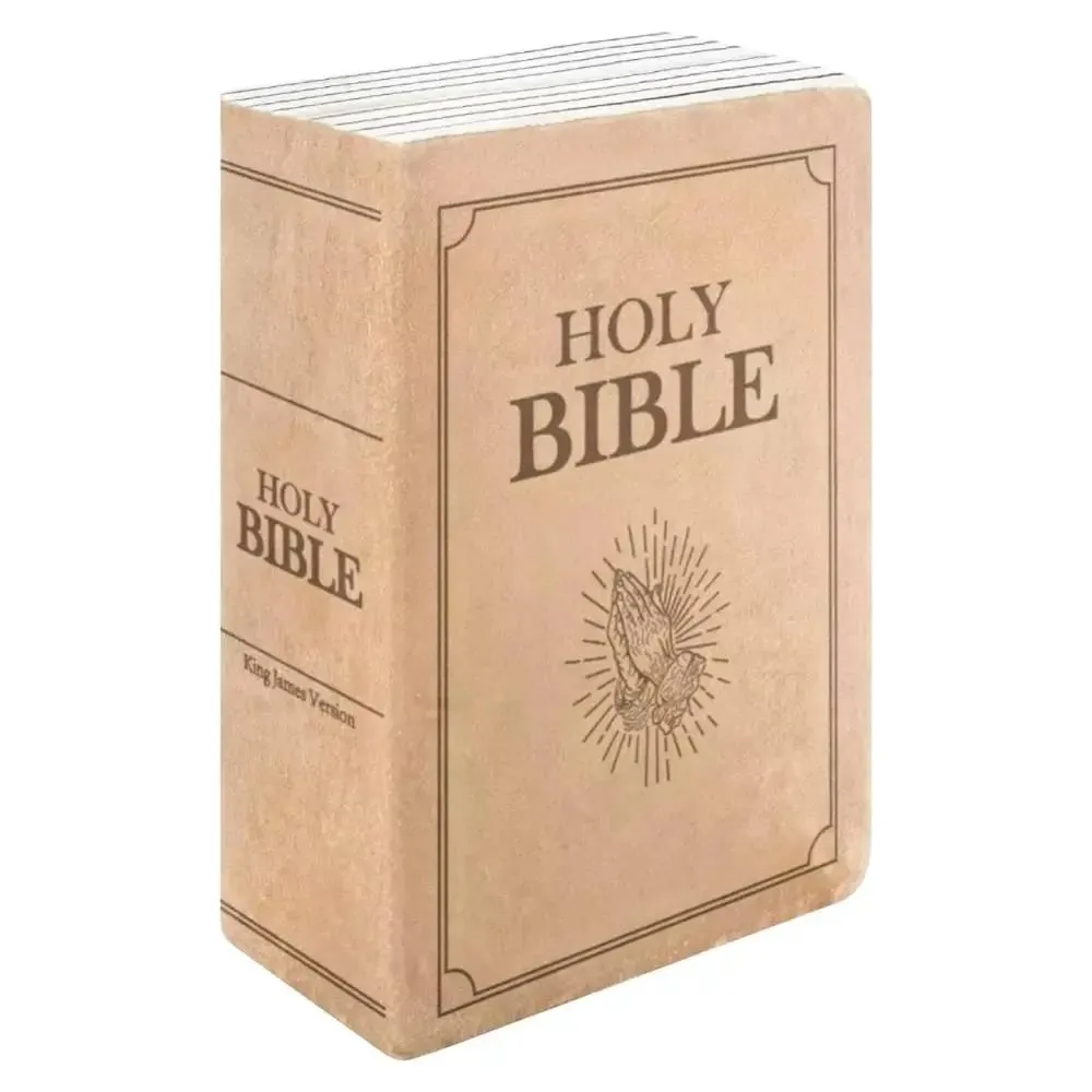 Living Room Realistic Looking Bible Pillow Sofa Cushion Home Decor Bible Throw Pillow Cutest Bible Cushion Christmas Present — image 8