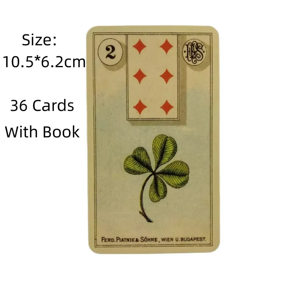 36 Full-Color ArtGame Card Divination Tarot Tableau Grand Tableau Lenormand Cloth Grand Tableau Leno — image 4