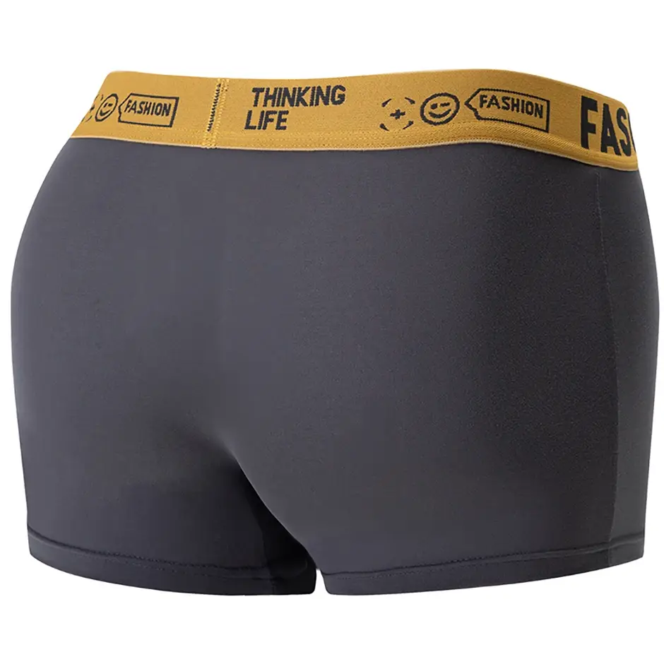 4-Piece Men's Oversized 1xl-7Xl Square Shorts Casual And Comfortable Obese Men's Boxer Shorts Sports And Fitness Basic Shorts — image 3