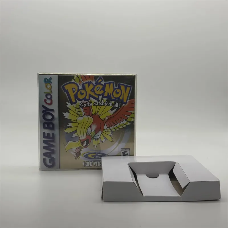 Pokemon Series Blue/Crystal/Gold/Green/Red/Silver/Yellow GBC Game in Box with Manuals for Video Game Cartridge USA Version — image 9