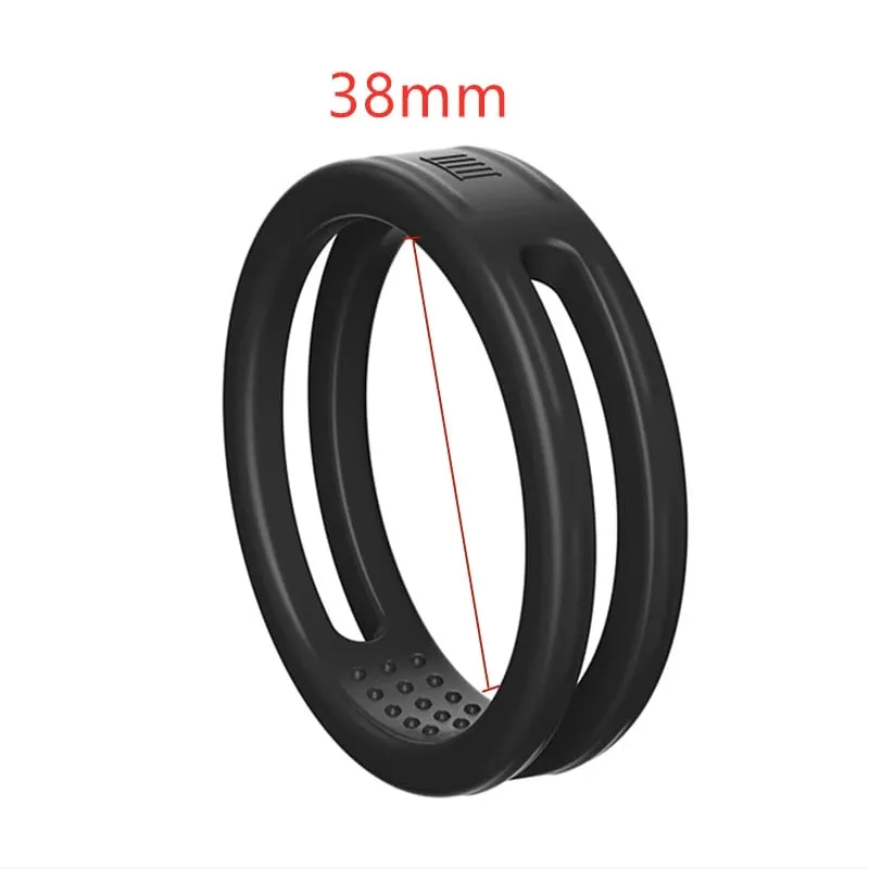 Soft Silicone Penis Cock Rings for Men Gay Delay Ejaculation Male Scrotum Testis Restraints Sex Toys Adult Games Products — image 9