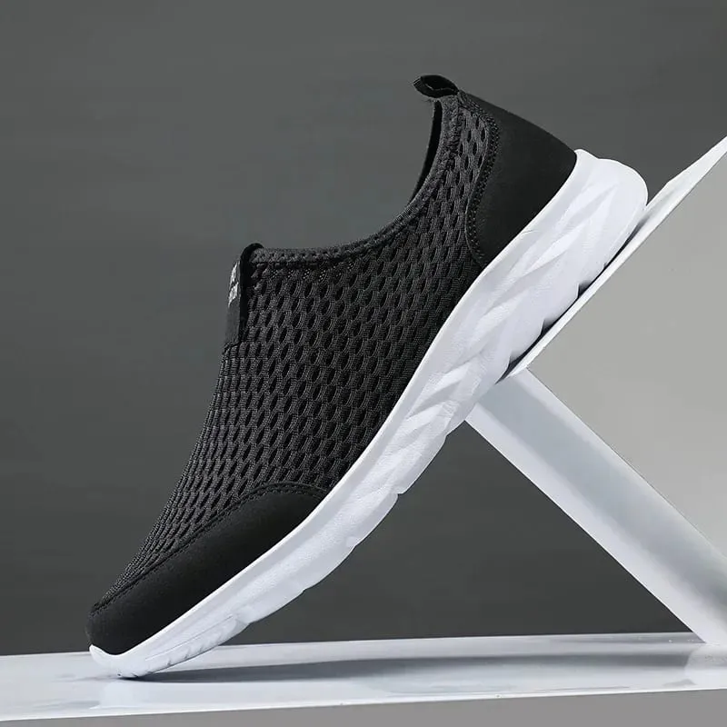 2026 novos sapatos masculinos mocassins luz andando respirável verão confortável sapatos casuais tênis zapatillas hombre plus