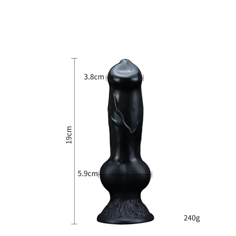 Valósághű hatalmas kutyaműpénisz anális dugó tapadókoronggal szilikon nagy fenékdugó Prosztata masszírozó felnőtt szexjátékok férfiaknak Nők — image 8