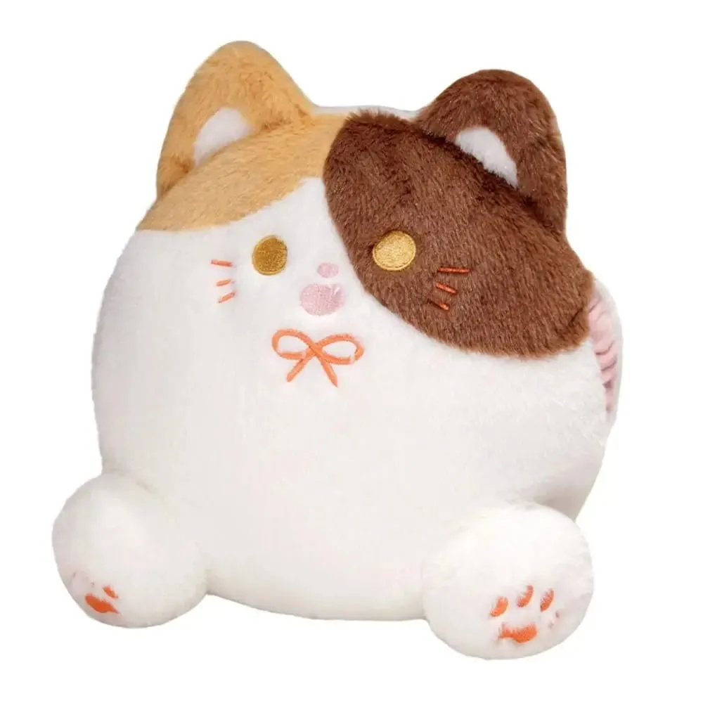 's Accompany PP Cotton Calico Cat with Hand Pocket Smile White Cat Pillow Plump Funny Black Cat Children Girl — image 7
