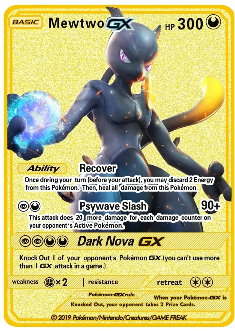 Pokemon Metal Game Collection Card Anime Figure Charizard Pikachu Blastoise Mewtwo Battle Collection Carte Card Toy Gift — image 3