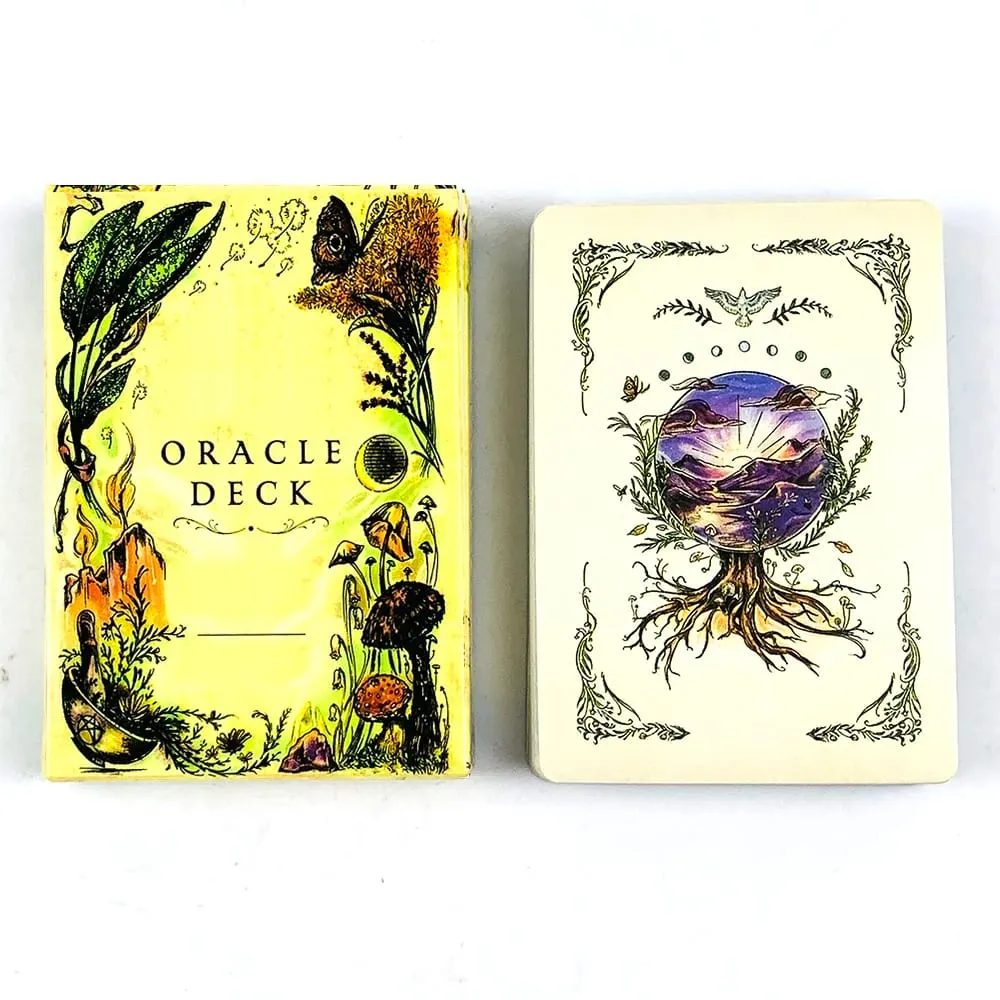 Vendita calda Oracle Deck Leisure Entertainment Card Family Gathering Divination Deck Tarocchi Gioco di carte Giochi festivi — image 1