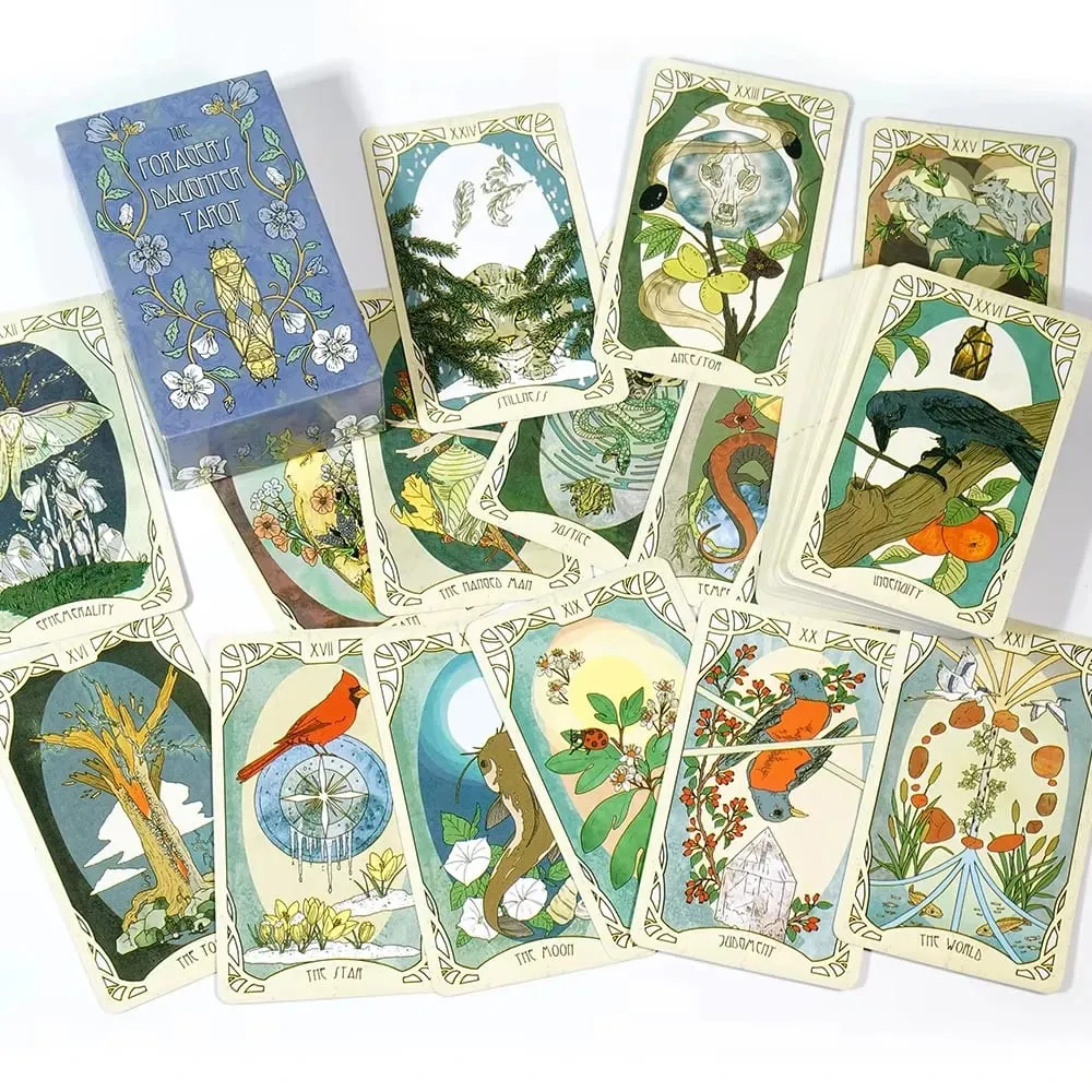 Forager'S Daughter Tarot Divination Set Inspired By Nature And Imbued With Rich Symbolism 83 Cards No Paper Guidebook — image 5