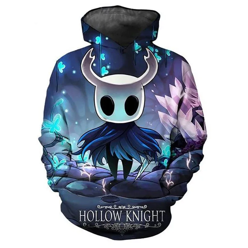 Hollow Knight Game 3D Print Hoodies Men Women Casual Fashion Oversized Sweatshirts Hoodie Harajuku Pullovers Tracksuit Clothing — image 10