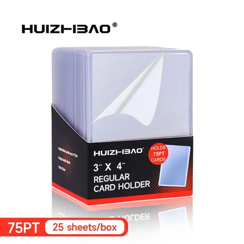 35pt 55pt 75pt 100pt 130pt 180pt 260pt 360pt for top loader protector holder trading storage card Football baseball sport cards — image 8
