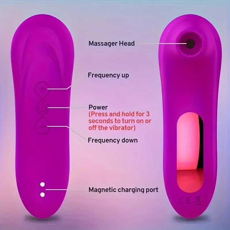 Powerful Sucker Clitoris Sucking Vibrator Female Clit Nipple Oral Vacuum Stimulator Massager Sex Toys Adults Goods for Women — image 5