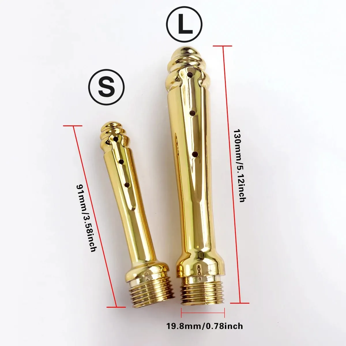 ABS anal vaginal douche Conversion head for outdoor use Posterior chamber irrigation multi-function plug-in shower sex toys — image 2