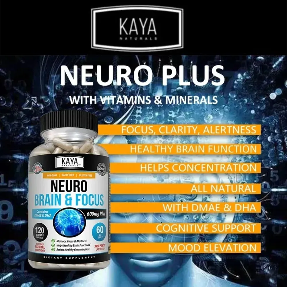 Neuro Brain for Memory & Focus - Nootropic Brain Support Supplement Focus & Concentration & Cognitive Function — image 2