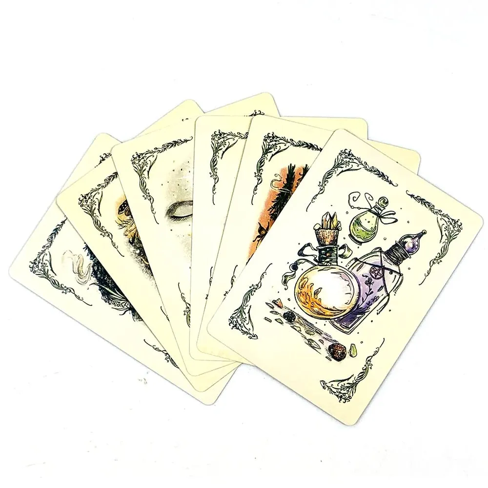 Vendita calda Oracle Deck Leisure Entertainment Card Family Gathering Divination Deck Tarocchi Gioco di carte Giochi festivi — image 5