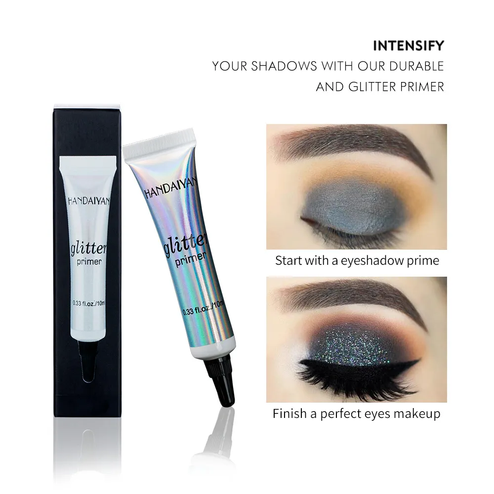 Glitter Primer Makeup Glue Flash Eyes Gel Face Eye Body Sequin Primer Long-lasting Brilliant Makeup Tools Primer Shiny — image 3