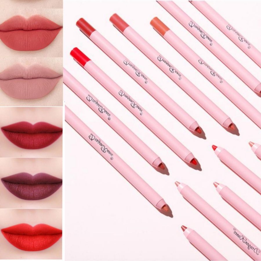 Waterproof Matte Lip Liner in Bean Paste Color Lip Plumping Lipstick Pen Non-Fading Lip Liner Waterproof and Sweat-Proof Long-Lasting Matte Lip Liner One-Second Plump Lip Lipstick Pen — image 7