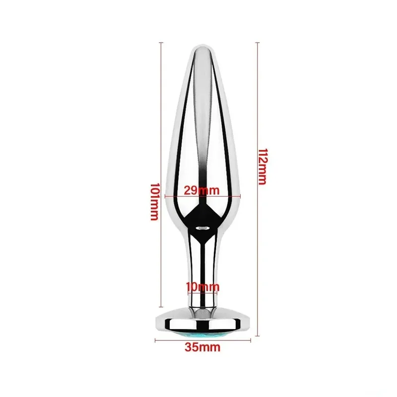 Metalen Anale Kralen Butt Plug Set Kleine Grote Draagbare Kont Anale Plug Sieraden Dilatator Dildo Prosa Massager Seksspeeltje Man Vrouwen winkel — image 12