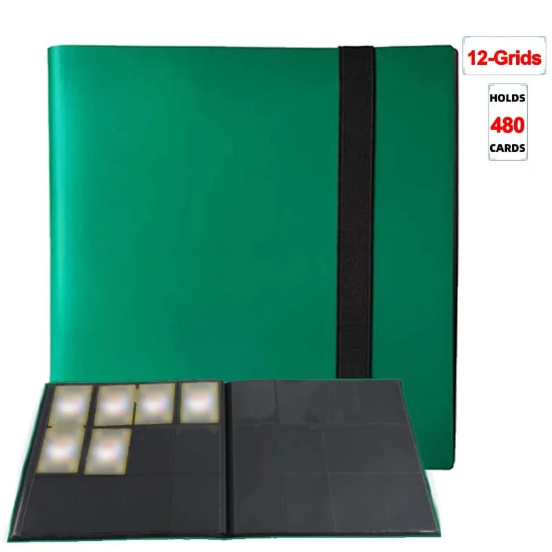 160/360/480/540 Cards Capacity Pocket Holder Binders Albums For Game Card Book Sleeve Holder Large-capacity Card Binder Notebook — image 11