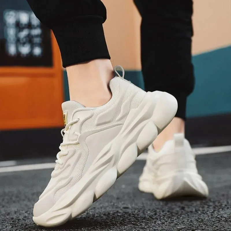 Casual Sports Footwear for Women Simple Fashion Appearance Soft Sole Breathable Fabric All Match Daily Street Outdoor Shoes — image 4