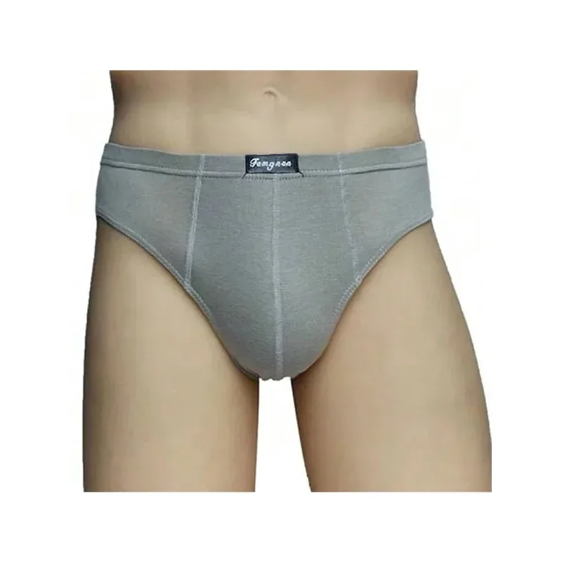 6pcs Random100% Cotton Mens Briefs Plus Size Underwear 5XL/6XL Men's Breathable Solid Sexy Comfortable Shorts — image 4
